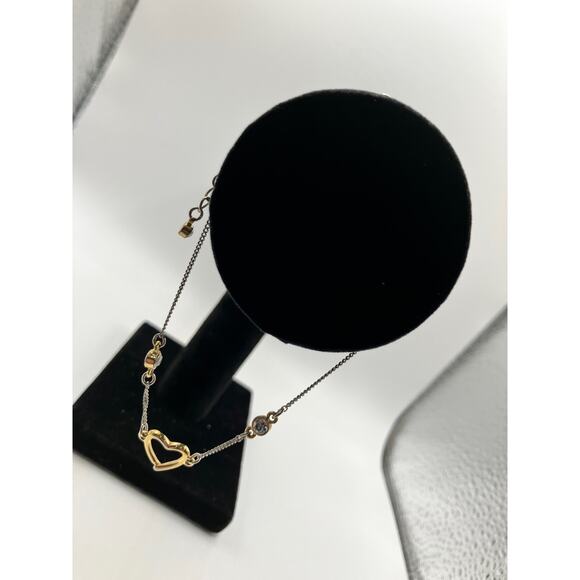 Vintage Avon Heart Rhinestone 12" Bracelet! - Picture 6 of 9